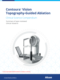 Contoura® Vision Topography-Guided Ablation