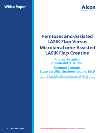 Femtosecond-Assisted LASIK Flap Versus Microkeratome-Assisted LASIK Flap Creation