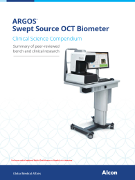 ARGOS® Swept Source OCT Biometer