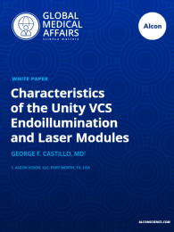 Characteristics of the Unity VCS Endoillumination and Laser Modules