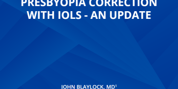 The Landscape Of Presbyopia Correction With IOLS - An Update